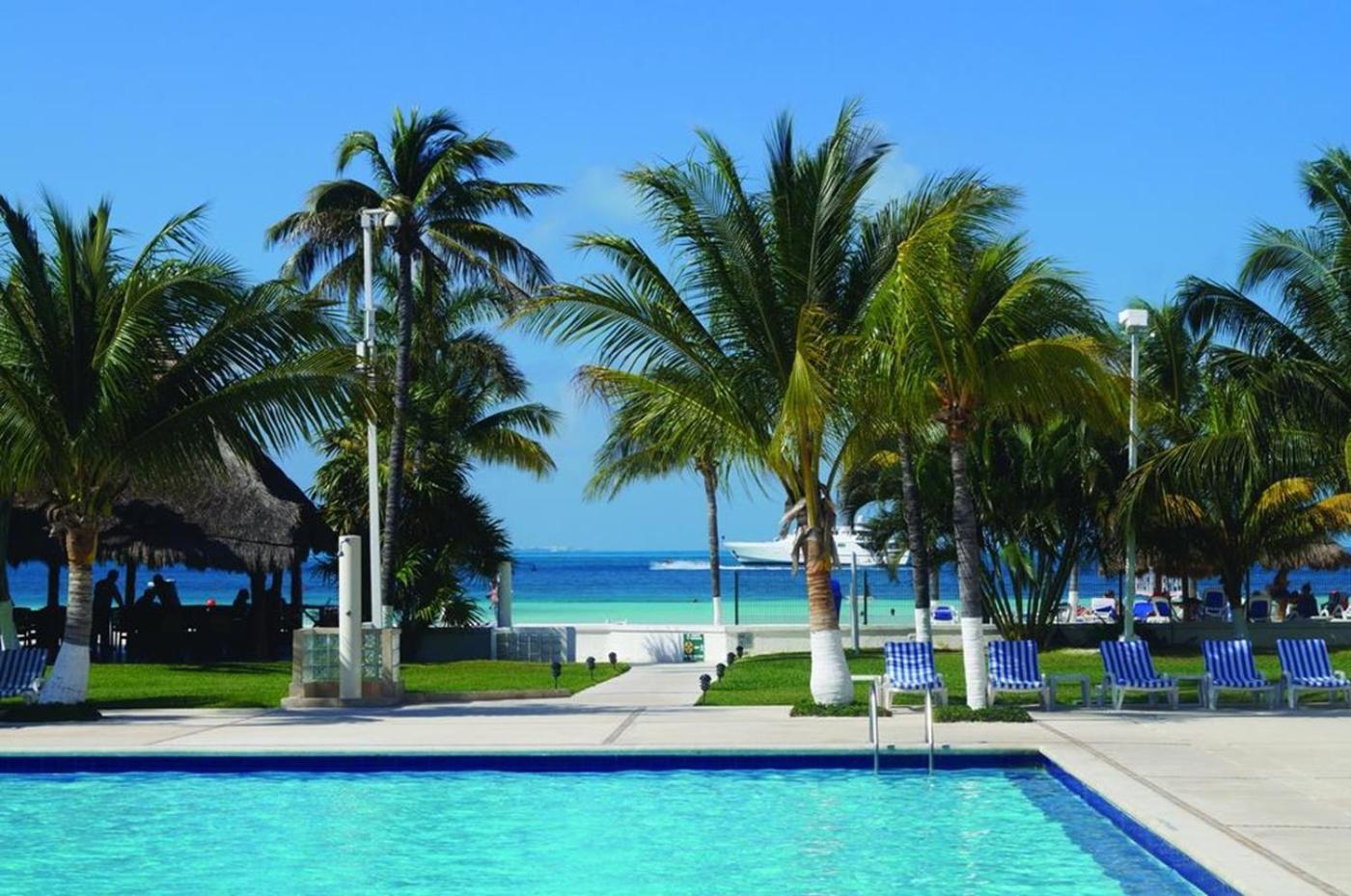 Oceanfront Condo At Voted Best Cancun Sandy Beach 外观 照片
